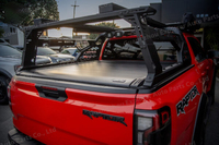 PICK-UP BULL 4X4 - Portaequipajes universal para caja de camioneta, con rodillos y cubierta, para barra antivuelco Dmax