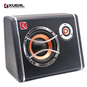 ตู้ลำโพงซับวูฟเฟอร์ในรถยนต์ KUERL ขนาด 6 นิ้ว กำลังขับสูง 12V วัสดุ MDF หุ้มหนัง สำหรับอัพเกรดระบบเสียง - Product Image 1