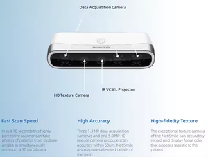 Nueva llegada <span class=keywords><strong>Dental</strong></span> <span class=keywords><strong>Shining</strong></span> 3D Face <span class=keywords><strong>Scanner</strong></span> Smile Máquina médica de alta frecuencia para equipos de sistemas de cámaras digitales - Product Image 4
