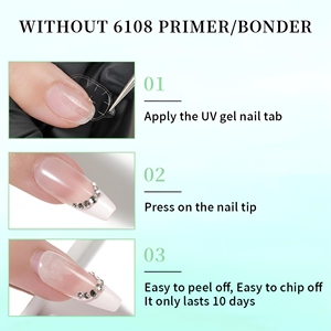 <span class=keywords><strong>Primer</strong></span> Adhesivo para Uñas Profesional Sin Ácido, Mejora la Adhesión de las Puntas de Uñas, Logotipo Personalizado, 15 ml, Deshidratador para Manicura - Product Image 4