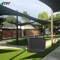 Fabrik Mono Mix Tape g/m² Sonnenschutz Segel neues jungfräuliches HDPE-Material UV-blockierter Stricks toff Outdoor Shades Strand bett