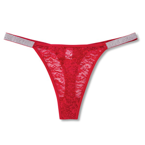 Perizoma da <span class=keywords><strong>donna</strong></span> in pizzo e rete trasparente con filo argentato, cinturino sottile, vita bassa, <span class=keywords><strong>G</strong></span>-<span class=keywords><strong>STRING</strong></span> - Product Image 6