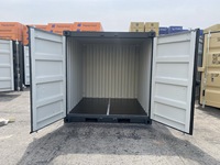 Nouvelle boîte de rangement étanche en acier robuste, résistante aux intempéries, pour expédition et stockage à sec
