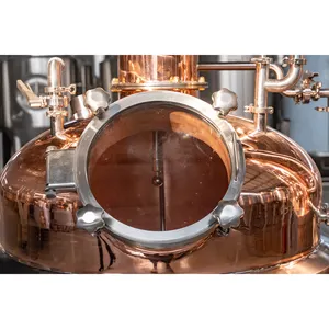 METO 300L 500L 1000L alcohol distillation boiler for whiskey gin vodka brandy micro distillery equipment