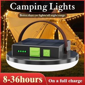 Lámpara Solar de Camping de 45W de Alto Brillo, 4000LM LED, IP66 Impermeable, Recargable, para Colgar en la Tienda de Campaña, para Cortes de Energía - Product Image 2