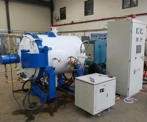 Horno de sintering de calefacción de inducción al vacío, carburo de tungsteno, horizontal - Product Image 6