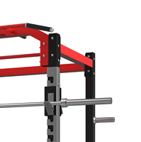 Machine Smith multifonctionnelle commerciale, cage de musculation, rack à squats, structure en acier inoxydable, équipement de gym, garantie 6 ans