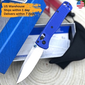 Meilleure vente : Étui pliable personnalisable OEM pour couteau de camping BM535 BUGOUT, lame en acier S30V de qualité DIY, pointe de lance, EDC - Product Image 1
