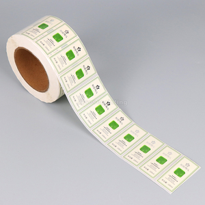 Etiqueta de relleno de seguridad autoadhesiva de impresión personalizada, pegatina de papel impermeable, sello de garantía - Product Image 3