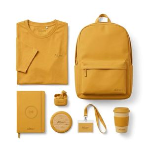 Set de Organizador de Escritorio de Bambú Personalizado para Regalo de Reuniones de Oficina, con Cuaderno y Estuche de Lápices de Fieltro, Artículos de Oficina Minimalistas para Estudio - Product Image 2