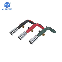 2025 personnalisé métal flamme butane torche briquet Portable coupe-vent culinaire outil de cuisson pour grand barbecue Camping