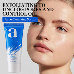 BPOM aprobado hidratante KORMESIC 60g Etiqueta Privada exfoliante acné exfoliante limpiador facial - Product Image 4