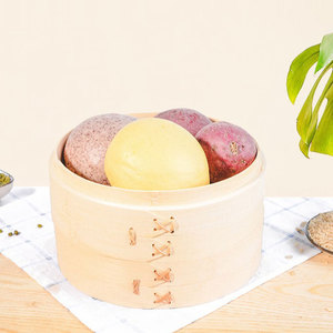 Eco-Friendly Bamboo Basket <strong>Steamer</strong> Breakfast <strong>Set</strong> with 10-30cm Sizes Multi-Layer <strong>Steamer</strong> Cooker and Lid Steam Cooking Pot - Product Image 3