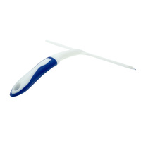 Nettoyeur de vitres à grattoir souple avec poignée en plastique Raclettes d'essuie-glace pour le nettoyage des vitres de voiture