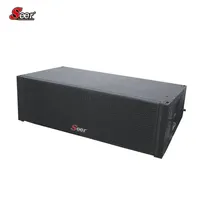 Enceinte active professionnelle Seer Audio double 10 pouces de bonne qualité, 2 voies, écran LCD, enceinte en bois pour usage commercial et domestique