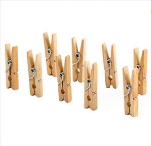 Pinces à linge multifonctionnelles en bois de bouleau, faites à la main, petites (2,5~7,5 cm), pour sacs en toile, design multifonctionnel pour séchage de vêtements, directement de l'usine - Product Image 2