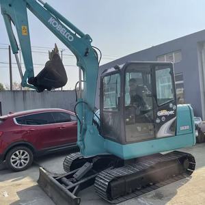 Excavadora de Cadenas Kobelco SK60 Usada de Buena Calidad, 6 Toneladas, Motor Yanmar Mini, Modelo 2024, Origen Japón - Product Image 3