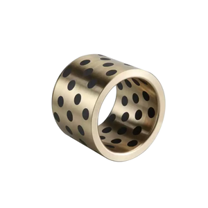 บูชทองเหลืองหล่อลื่นในตัว  แบบ OEM  ทนความร้อน -200~280 องศาเซลเซียส สำหรับงานอุตสาหกรรม รุ่น HKB-CBBGr - Product Image 4