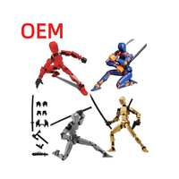 Figurine d'action 3D personnalisée de haute qualité 13 figurine à collectionner Titan jouets factices