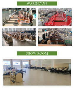 工場オークウッドピラティスリフォーマー機械ヨガトレーニングベッド多機能キャデラックピラティスリフォーマースタジオジムホームカスタム - Product Image 6