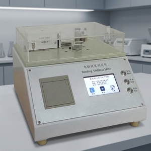 Máquina de Prueba de Rigidez a la Flexión con Pantalla Táctil ISO 2493 ISO 5628, Probador Digital de Rigidez a la Flexión para Papel y Cartón de Laboratorio - Product Image 5