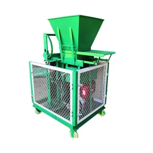 Diesel Engine Soil Manual Interlocking Hydraulic Ecological Brick Making Machine