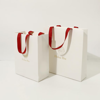 Sacs en papier de luxe biodégradables et recyclables pour vêtements et emballages cadeaux, avec votre propre logo, pour petites entreprises