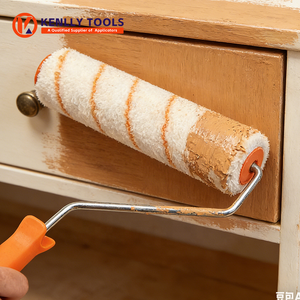 <span class=keywords><strong>Rodillo</strong></span> <span class=keywords><strong>de</strong></span> Pintura Profesional <span class=keywords><strong>de</strong></span> 9 Pulgadas con Fibras <span class=keywords><strong>de</strong></span> Poliéster Sin Pelusa, Mango Antideslizante <span class=keywords><strong>para</strong></span> Construcción y Renovación Comercial - Product Image 5