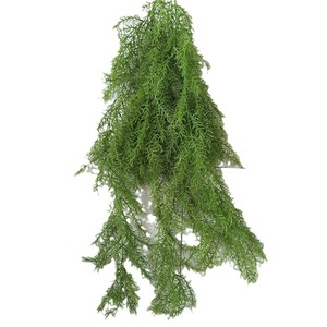 Fleurs artificielles Queyiyi, branche de pin 30cm-100cm, ornement suspendu en caoutchouc souple vert pour la décoration de la maison, de l'hôtel et du bureau - Product Image 5