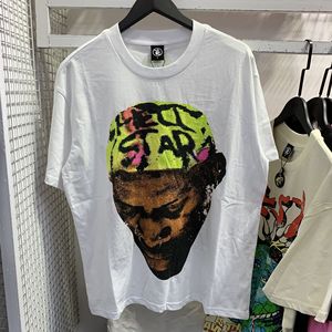 Camiseta de Manga Corta para Hombre, Nueva Colección de Verano, Estilo Casual Holgado con Estampado, 100% Algodón - Product Image 5