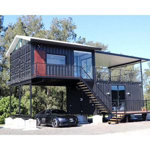 บ้านคอนเทนเนอร์แบบถอดประกอบได้ ขนาด 20 ฟุต สำเร็จรูป ใช้เป็นบ้านพักอาศัย โรงแรม ห้างสรรพสินค้า สำนักงาน ติดตั้งง่าย ดีไซน์ทันสมัย - Product Image 2