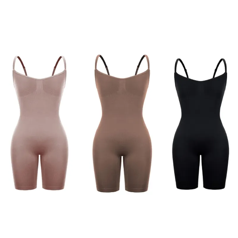 Short de mise en forme instantanée du corps Shapewear Bodys extensibles Butt Lifter Bretelles réglables Body Shaper