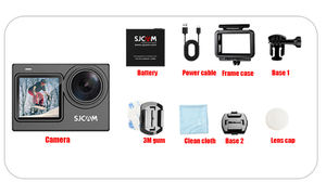 SJCAM SJ6Pro 4K 60fps Dual çift ekran sualtı 40m su geçirmez WiFi 8X <span class=keywords><strong>Zoom</strong></span> Mini eylem spor 4k <span class=keywords><strong>Video</strong></span> kamera - Product Image 6