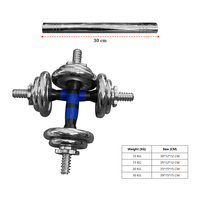 En stock, haltères réglables, équipement de musculation, haltères réglables pour la salle de sport à domicile, antidérapants