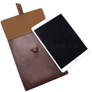Faux leather Crazy Horse <b>tablet</b> <b>bag</b>, iPad leather protective case, business laptop sleeve - Product Image 1