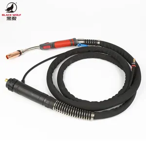 500A water cooled mig torch double cooling system torch for pulsation welding machine