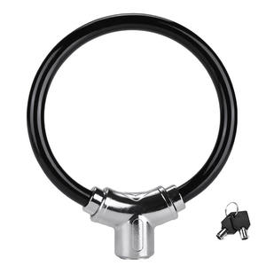 Candado <span class=keywords><strong>de</strong></span> bicicleta <span class=keywords><strong>de</strong></span> material duro <span class=keywords><strong>de</strong></span> metal incorporado engrosado e impermeable con resistencia al corte propiedad antirrobo - Product Image 3