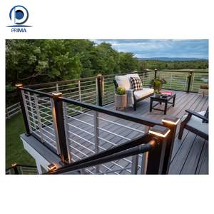 Barandillas Metálicas Optima a lo Largo del Río, Pasarelas <span class=keywords><strong>de</strong></span> Acero Inoxidable <span class=keywords><strong>para</strong></span> Parques, Aceras y Vallas - Product Image 3