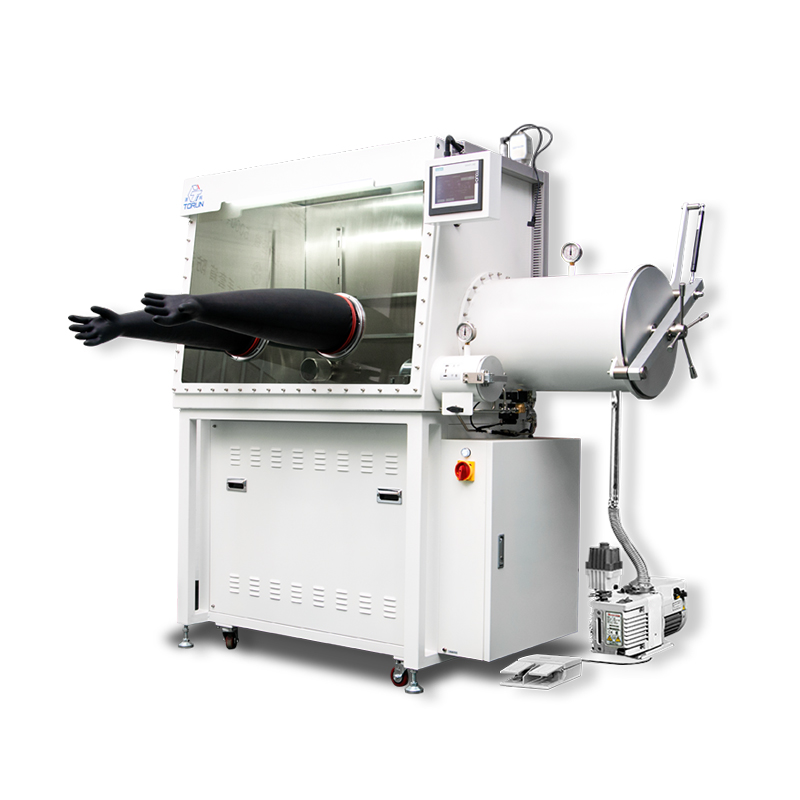 Индивидуальные литиевая батарея научно-исследовательских вакуума нержавеющей стали HEPA очистка газа работы системы воды чувствительный подсветки перчаточного ящика