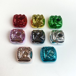 ลูกปัดอะคริลิคหลากสีสันสำหรับทำสายคล้องโทรศัพท์ DIY ปากกา สร้อยคอ เครื่องประดับ ขายส่ง - Product Image 2