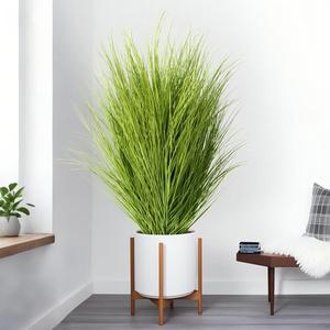 Set di 2 Piante Artificiali di Erba della Pampa 120/150cm, Erba Finta Multi-Misura in Vaso <span class=keywords><strong>per</strong></span> Decorazioni Domestiche, Naturale e Realistica, <span class=keywords><strong>per</strong></span> Natale e Capodanno Cinese - Product Image 5