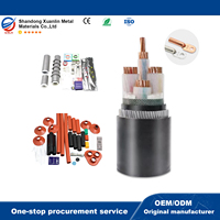 Direktlieferung ab Werk 3*120+1*70mm2 Kupferkern SWA Armiertes Stromkabel XLPE/PVC Unterstützt ODM OEM Anpassung
