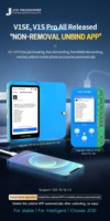 Programador JCID V1SE para iPhone Series X, 11, 12, 13, 14, 15, 16, 17: Reparación de Fotosensibilidad, Color True Tone, Vibración, Datos de Batería y Reconocimiento Facial