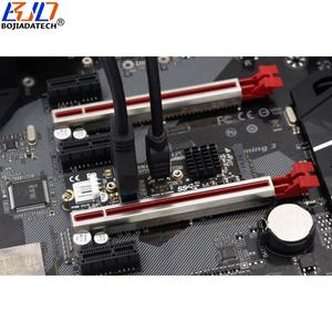 محول USB 3.0 19 سن + مقبس Type-E إلى NGFF <span class=keywords><strong>M</strong></span>.2 <span class=keywords><strong>M</strong></span>-Key NVME، بطاقة توسعة بسرعة 5 جيجابت في الثانية مع كابل طاقة SATA 15 سن - Product Image 5