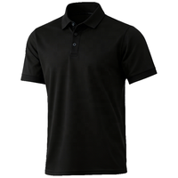 Polo de golf technique haute performance pour jeunes garçons, durable, anti-décoloration, col à revers, haut de sport contemporain