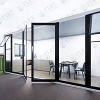 Maison conteneur préfabriquée FLKT, pré-câblée, avec éclairage LED, modulaire, pour habitation ou bureau
