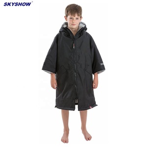 Manteau de pluie à capuche, coupe-vent imperméable, pour le <span class=keywords><strong>Ski</strong></span> d'extérieur, la plage, la neige, les sports aquatiques, Robe de change, pour enfants et adultes - Product Image 6