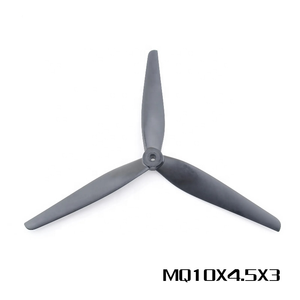ขายส่ง ใบพัด MacroQuad รุ่น HQ ขนาด 10x4.5x3 (หมุนทวนเข็มนาฬิกา) สีดำ ทำจากไนลอนเสริมใยแก้ว ขนาด 10 นิ้ว สำหรับโดรนแข่ง FPV แบบ Freestyle และชิ้นส่วน DIY - Product Image 3