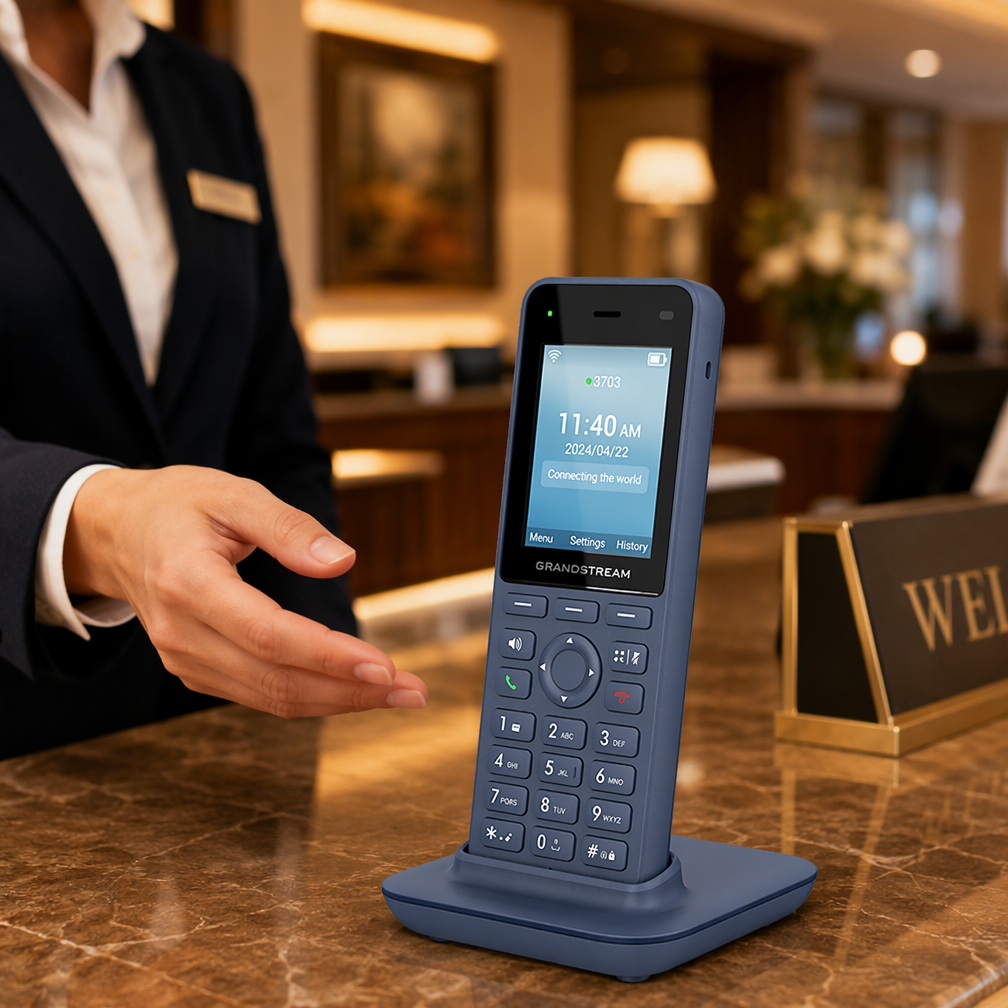 Grandstream WP826 WiFi 6 IP Phone Dual Band 802.11ax Roaming Opus HD Voice 4 Way Conference 12H Talk 3 SIP 1-Touch PTT · image 6