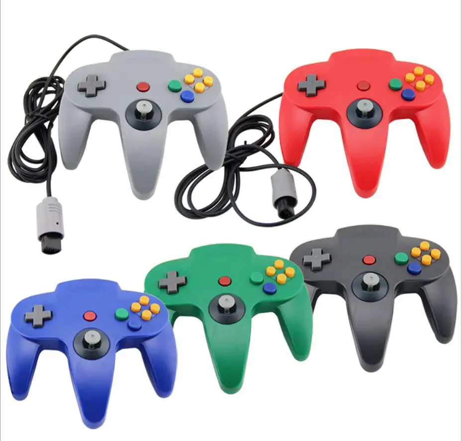 Wired Game Controller Joystick Gamepad Für Alte N64 <span class=keywords><strong>Nintendo</strong></span> <span class=keywords><strong>64</strong></span> Konsole Controller System